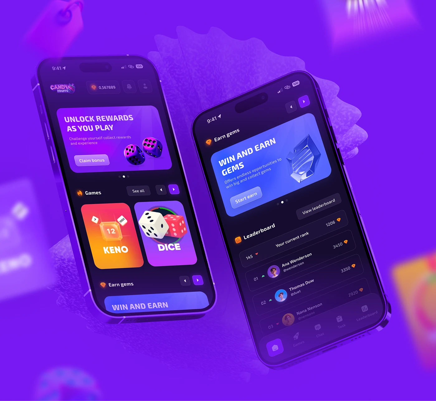 博彩网站手机APP界面